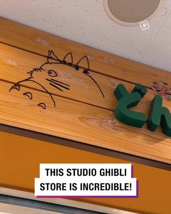 This store is a Studio Ghibli lover's dream!