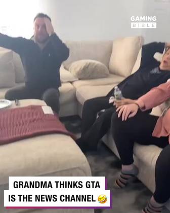 Grandma Thinks GTA is the News