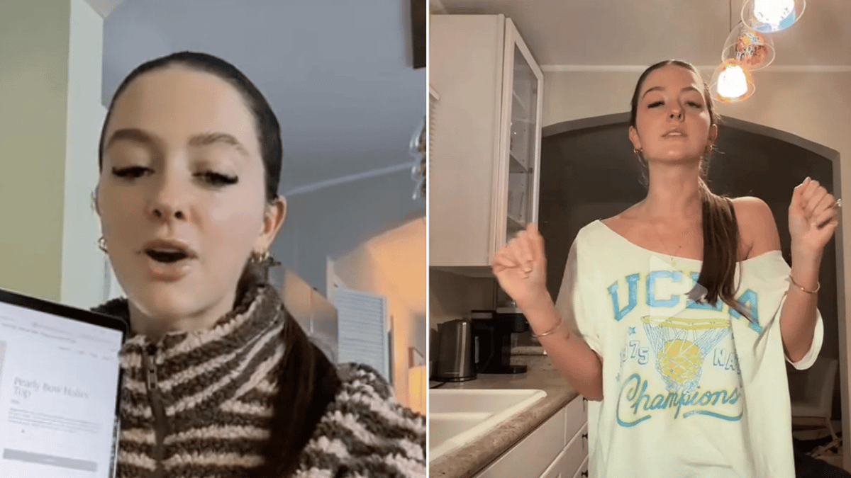Bizarre halter top drama explained as ‘tone deaf’ influencer publicly