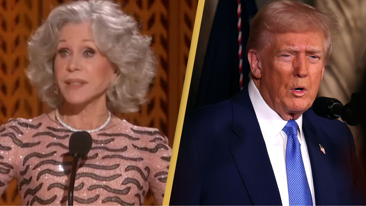 Jane Fonda savagely 'calls out Donald Trump' during SAG Life Achievement Award speech