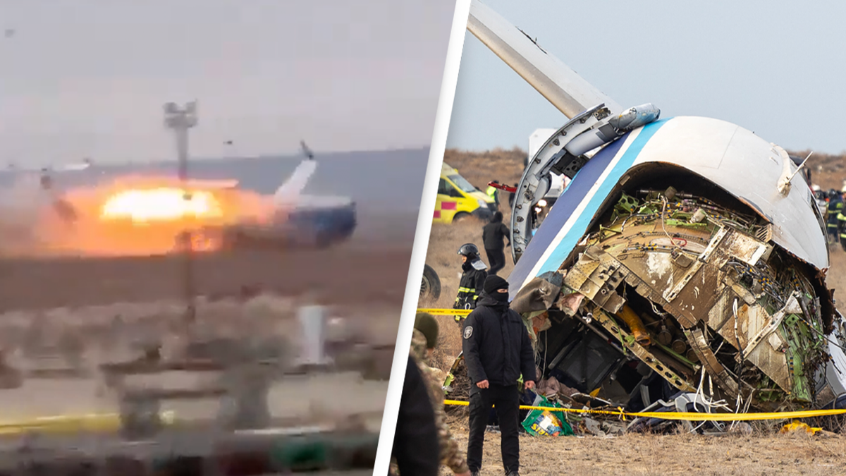 Reason why commercial plane reportedly had to reroute before tragic crash that killed 38 passengers