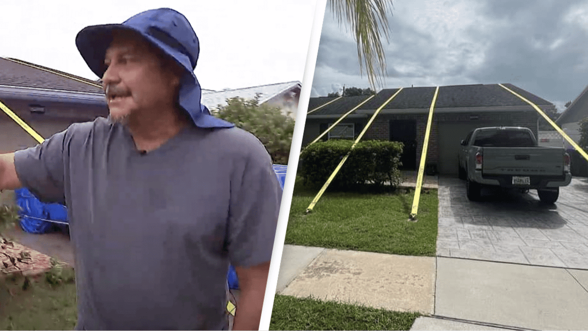 Update on ‘legendary’ man who strapped down his entire house in