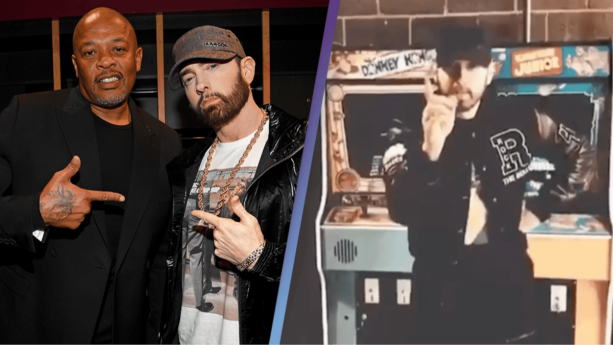 Dr Dre's astonishing video of Eminem rapping skills shows no one is ...