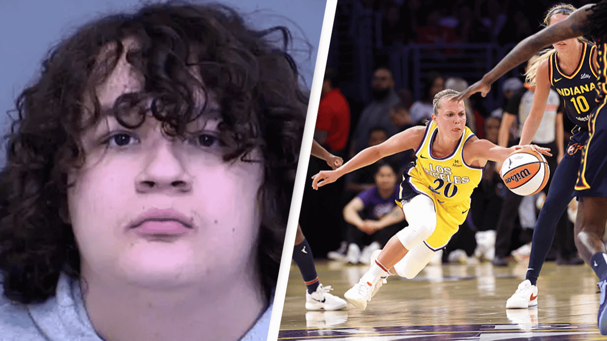 Teenager explains why he threw a dildo on WNBA basketball court in