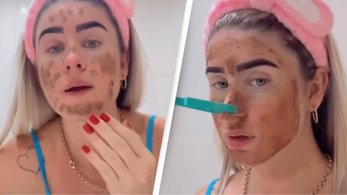 Influencer is using her own poo as face mask and health experts are ...