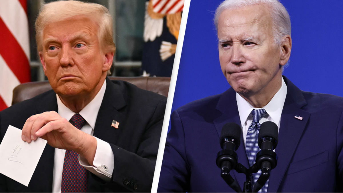 Trump 'voids' Biden's last minute pardons after claim ex president made one crucial mistake when doing them