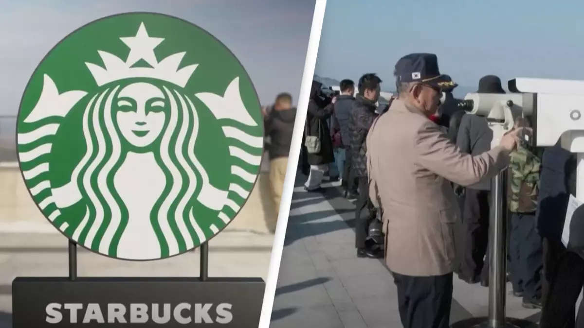 Starbucks opens new cafe giving customers rare view into North Korea