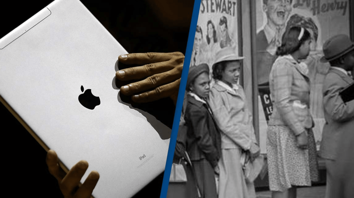 People are convinced old photo is 'proof of time travel' as it shows ...