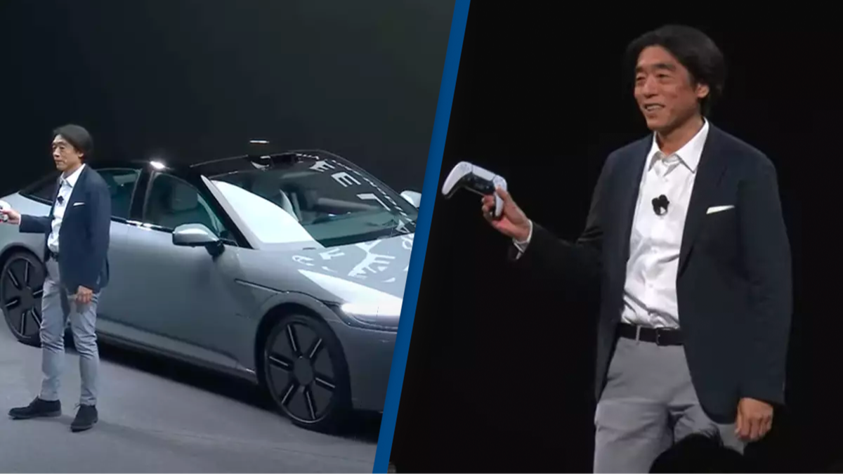 Sony unveils new car that can be driven using PS5 controller - News ...