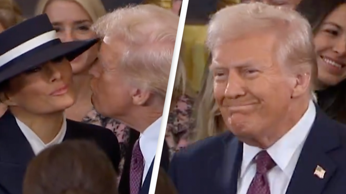 What happened when Melania ‘turned her face’ away from Trump’s kiss during inauguration – Politics