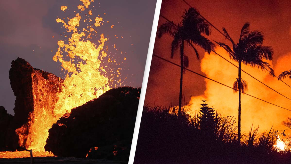 Volcano is erupting on Hawaii's biggest island as officials issue a 'code red'