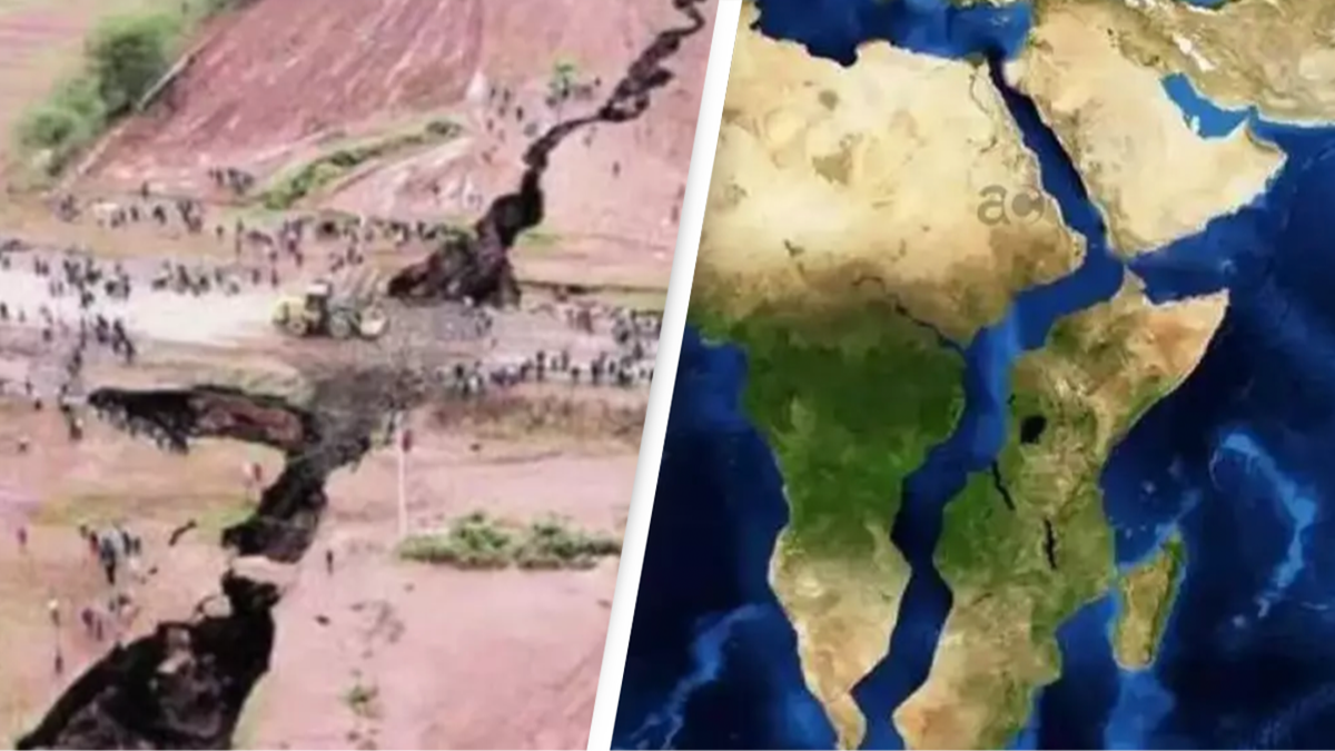 This is the complete timeline for Africa splitting in two and when new ...