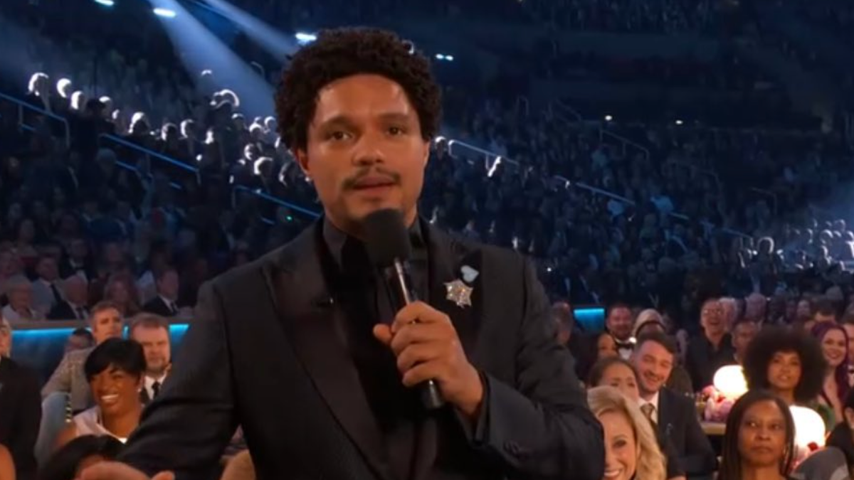 Trevor Noah criticized over ‘tasteless joke’ during Grammys opening monologue