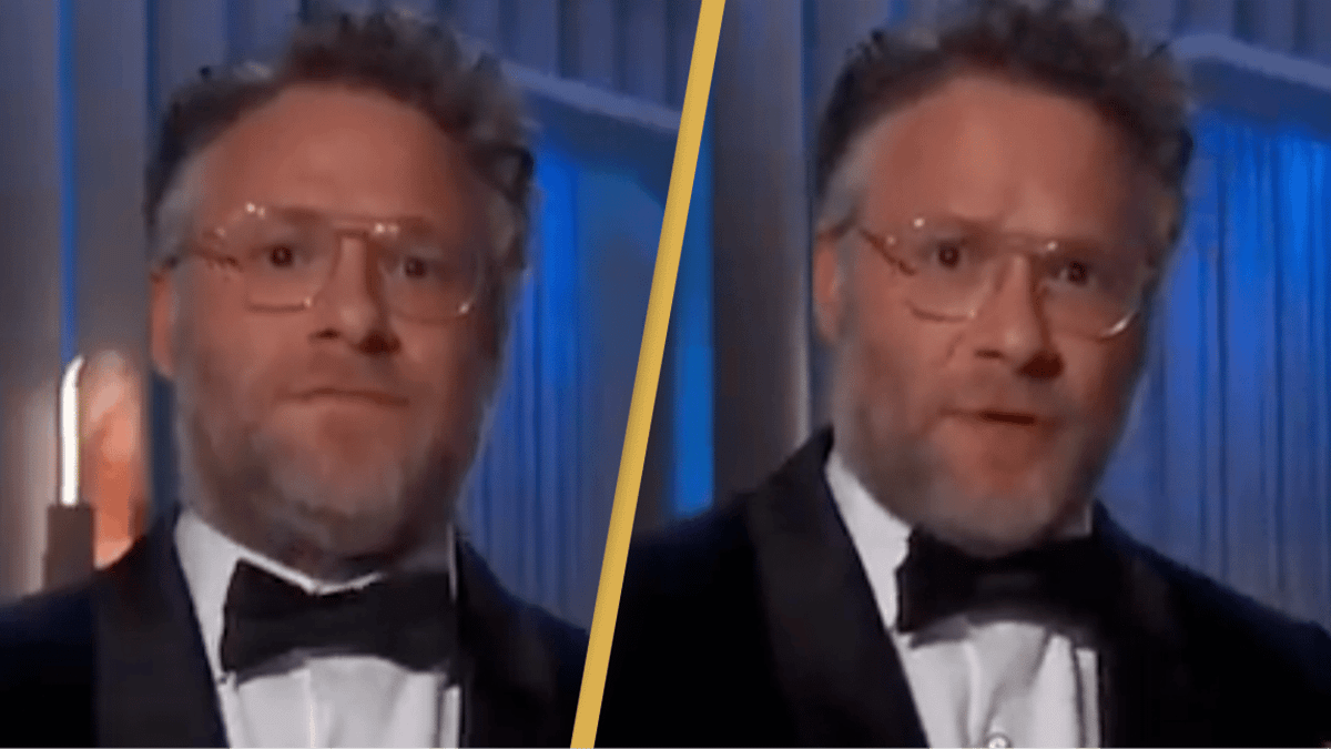 Seth Rogan Screaming Seth Rogen says what everyone else is thinking as he addresses ‘weird ...