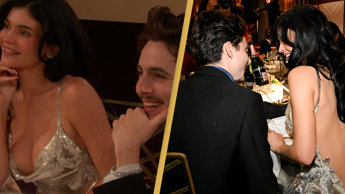 Fans 'obsessed' after watching Timothée Chalamet and Kylie Jenner at the Golden Globes