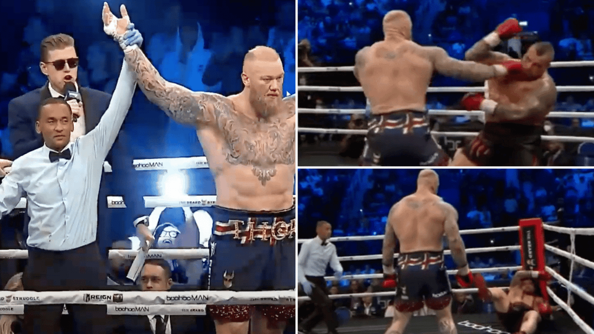 Thor Has Defeated Eddie Hall Via Unanimous Decision In 'Heaviest Boxing ...