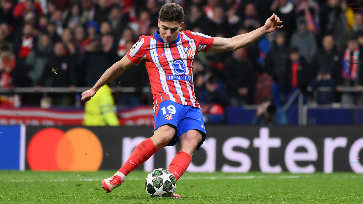 UEFA release statement on Julian Alvarez 'double kick' controversy as new angle of Atletico penalty emerges