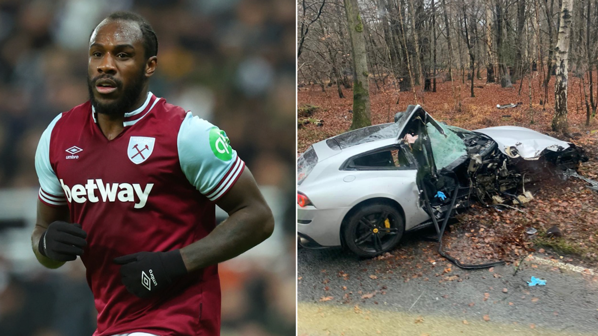 Michail Antonio's first words after horrific car crash revealed by ...