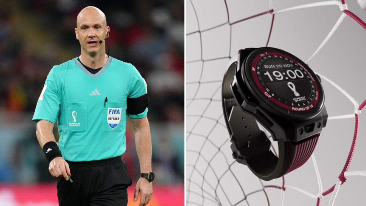 Referees are wearing 5 800 Hublot watches during the World Cup Football SPORTbible