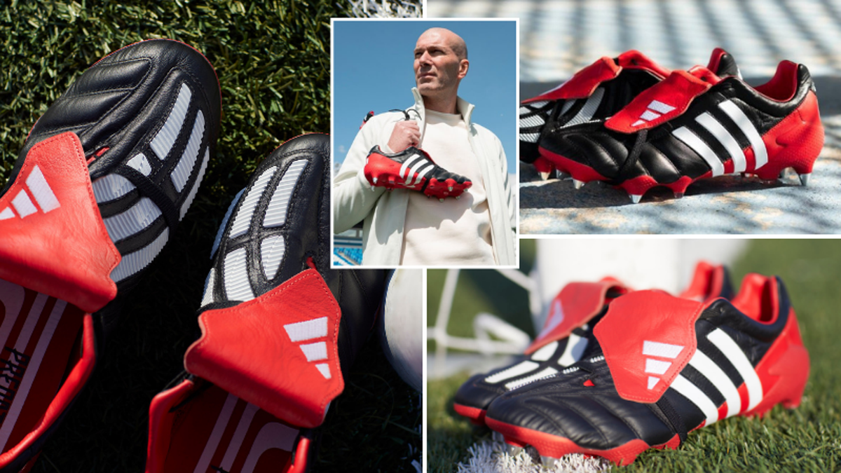 Zinedine Zidane Inspired Adidas Predators Released 20 Years After Iconic Champions League Final Goal Football SPORTbible