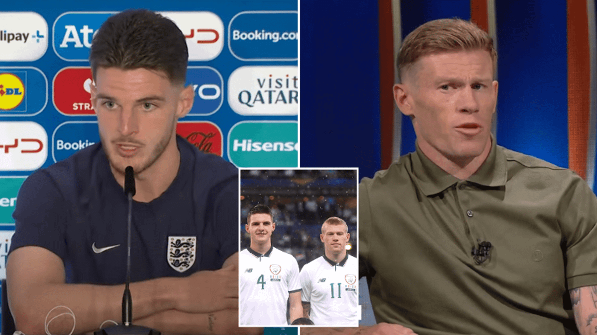 Declan Rice fires back at James McClean with surprising response after ...