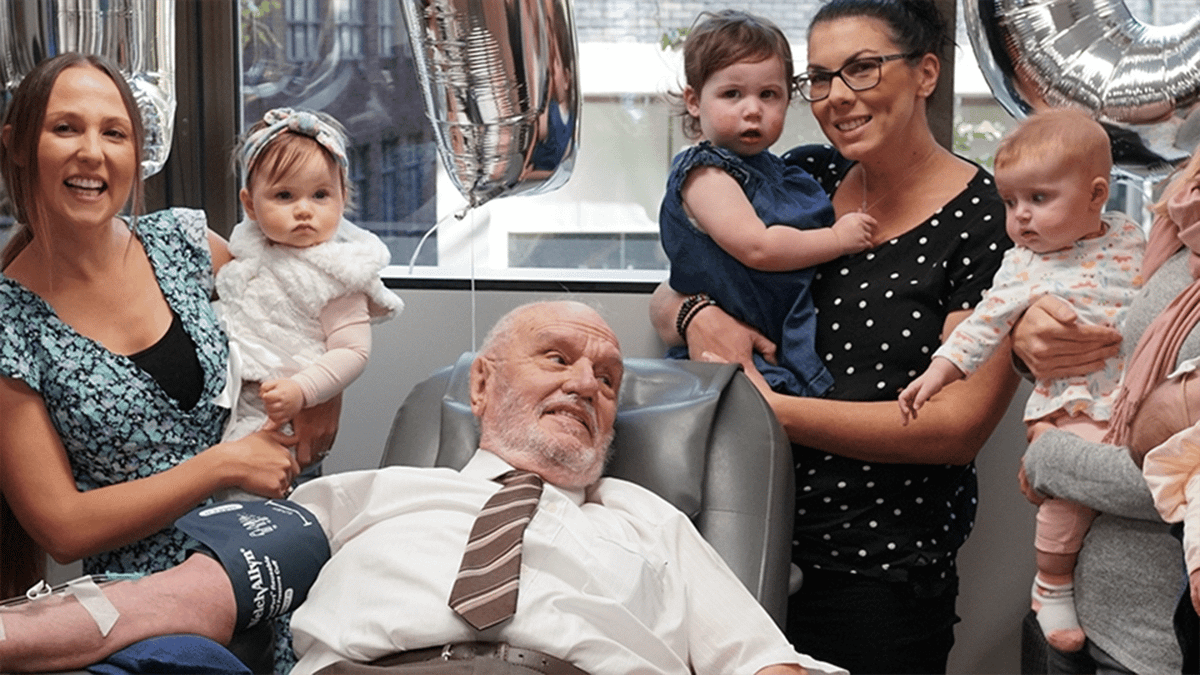 Find more about Man with 'most valuable blood on Earth' who saved 2,400,000 babies dies age 88