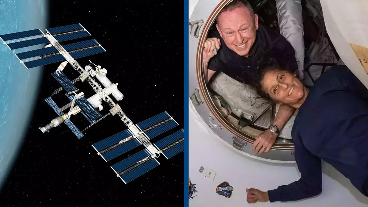 Stranded NASA astronauts who are in space till 2025 make 'tough ...
