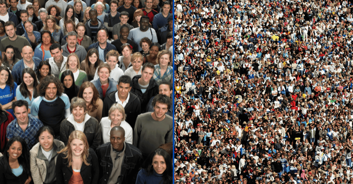 Incredible reason why 98.7 percent of the human population was once ...