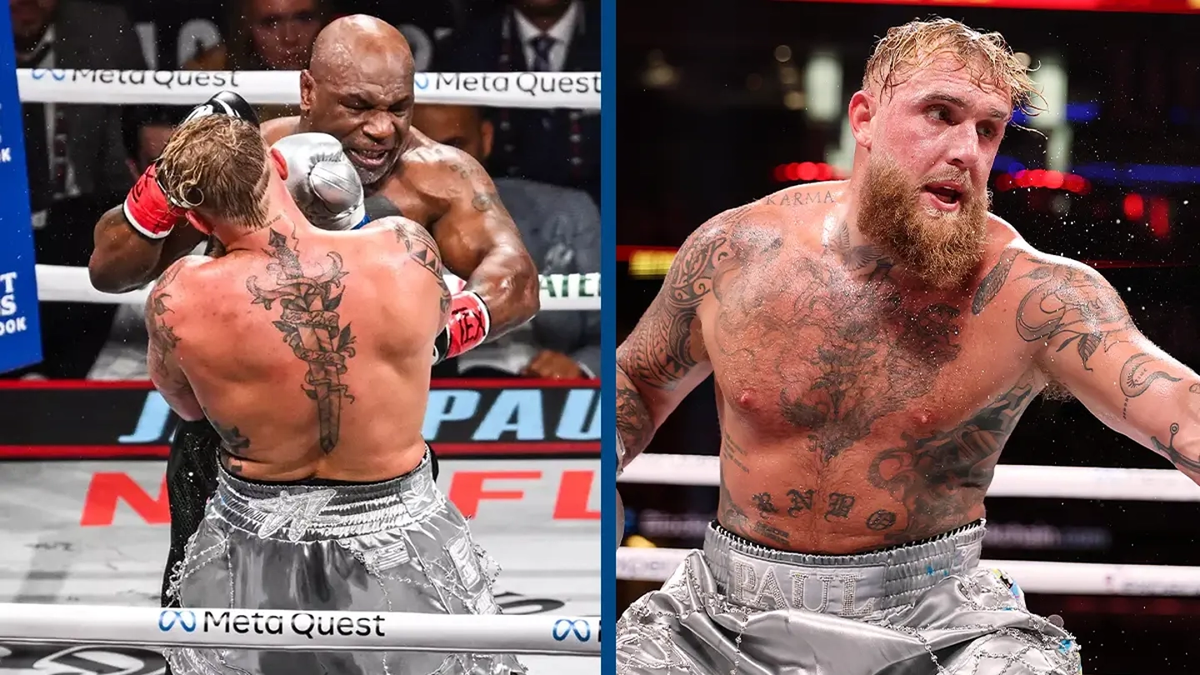 Fans claim this is the moment they realized the Jake Paul vs Mike Tyson  fight was 'rigged' - Netflix - UNILAD Tech