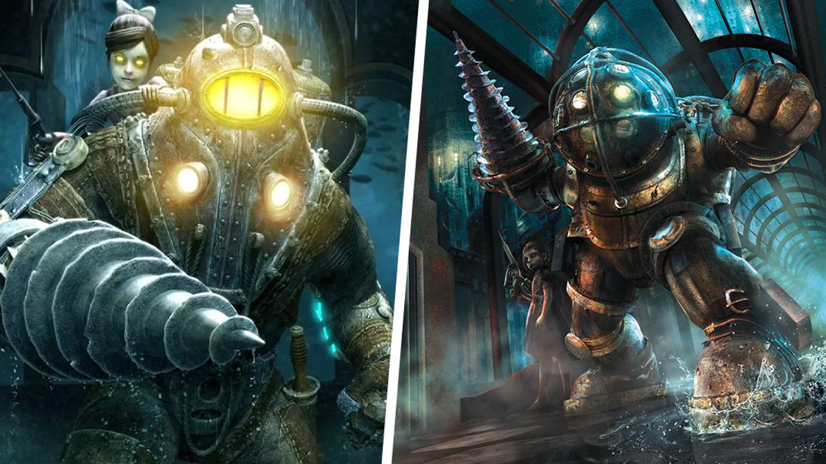 BioShockはヘルメットのないビッグダディを明らかにします、そして私は私が見ないことを望みます