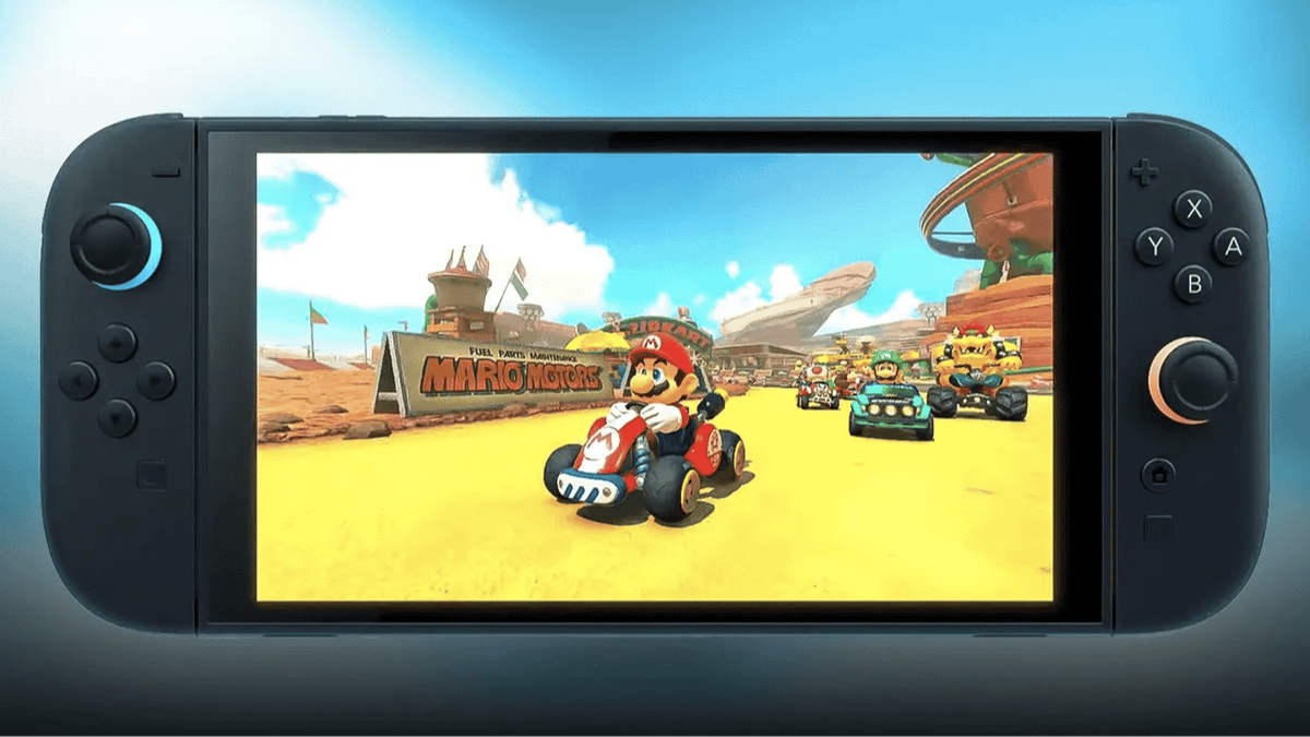 Nintendo Switch 2洩漏表明控制台不會像我們想像的那樣強大