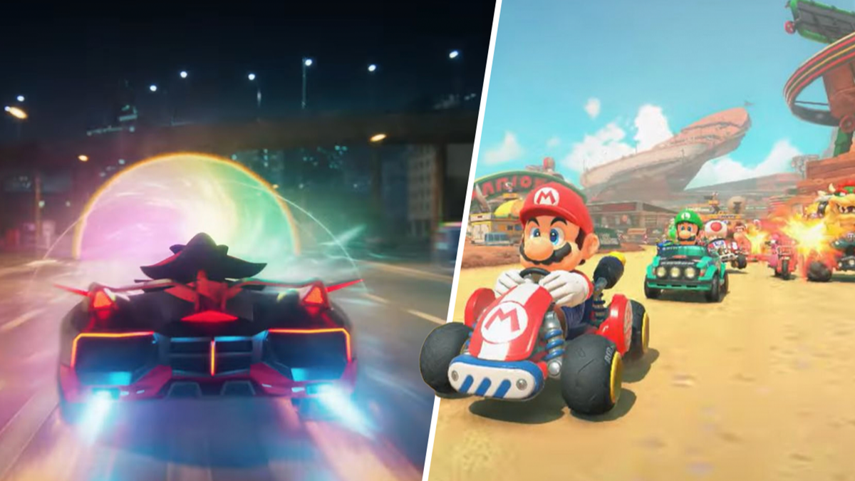 如果Sega的新Sonic賽車手可以與Mario Kart 9與Mario Kart 9鎖定