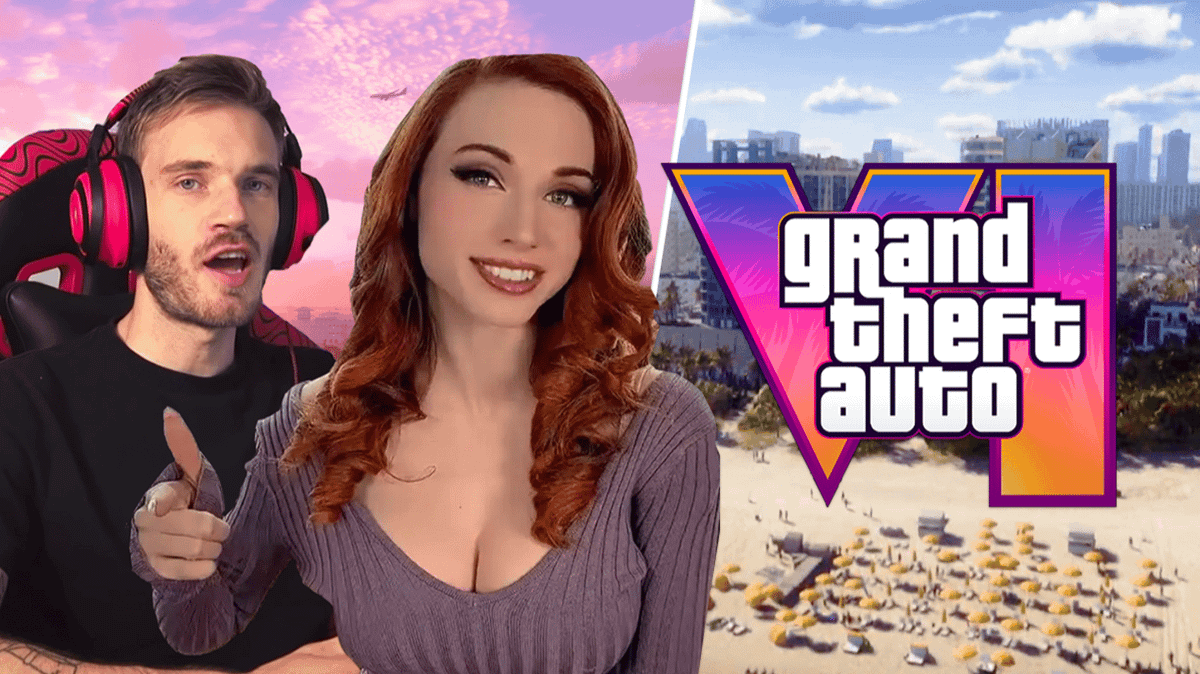 GTA 6 Fans Already Arguing Over Celebrity Cameos Including Amouranth Gta 6 Pewdiepie Amouranth 