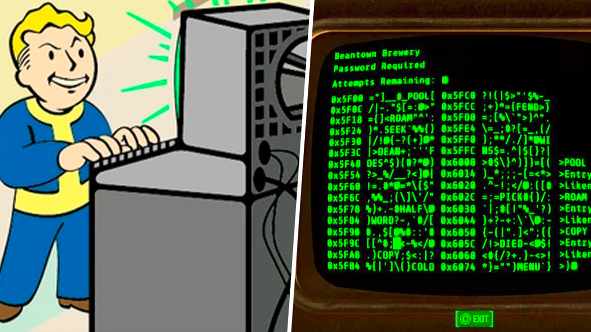 Fallout 4ファンは、何年もターミナルを間違ってハッキングしていたことを知り愕然とする