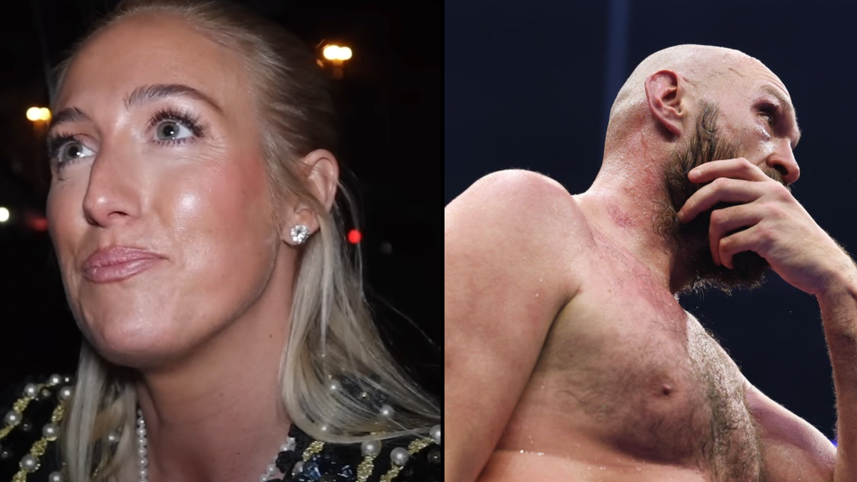 Paris Fury made honest admission about why husband Tyson didn't speak to her for three months hours before Usyk fight