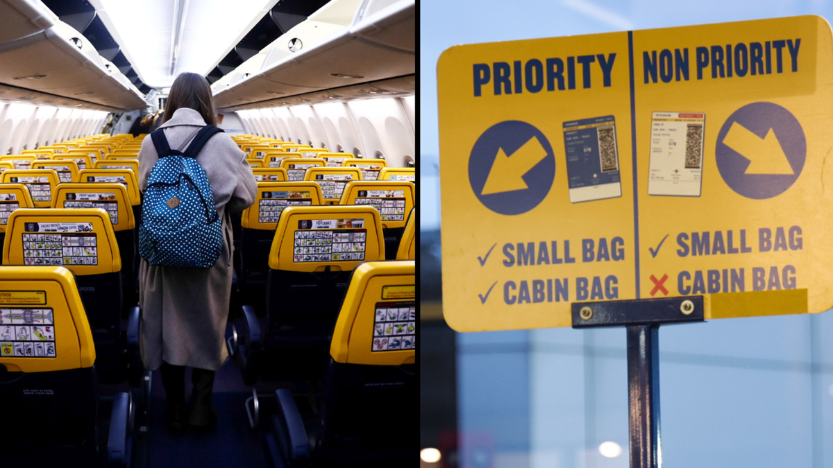 Ryanair flight warning as cost of baggage is increased to 60 Travel LADbible