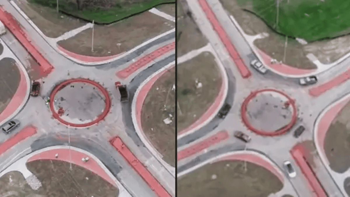 US news: Americans trying to use town's first ever roundabout is truly ...