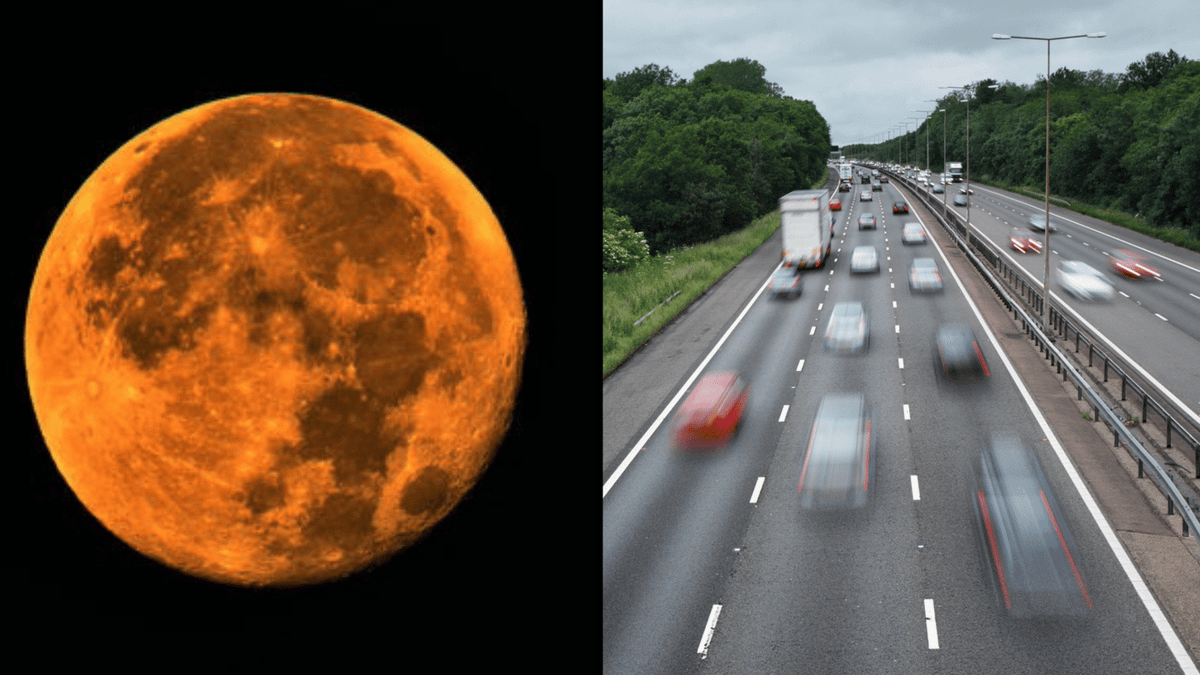 Drivers issued warning as rare blue supermoon is set to light up UK ...