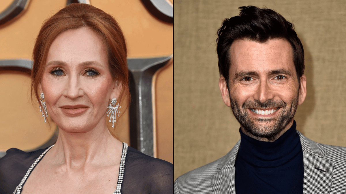 Vibrant David Tennant And Jk Rowling View in HD Vibrant David Tennant And Jk Rowling View in HD