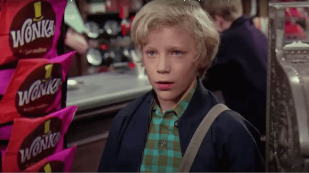 Child actor who played Charlie in Willy Wonka & the Chocolate Factory never had another acting job and still gets paid for it