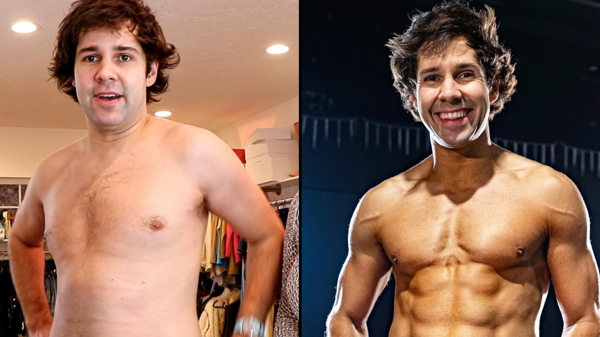 David Dobrik returns to YouTube after three years and stuns fans with extreme body transformation