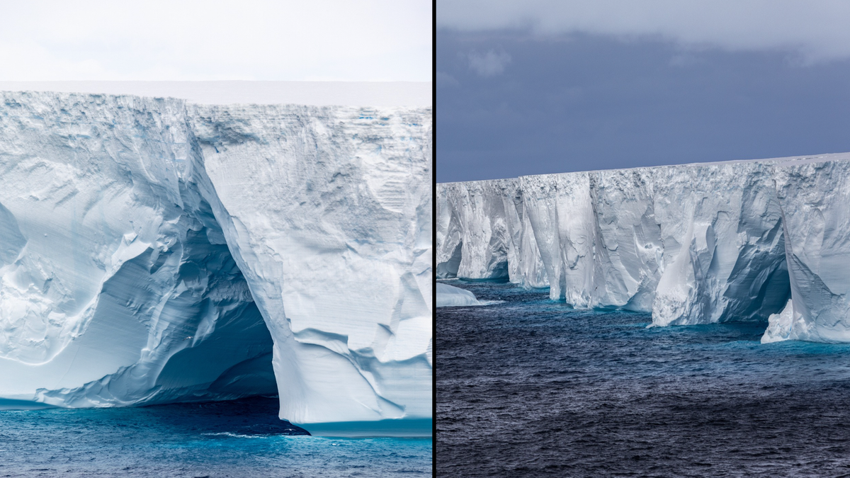 'Megaberg' weighing 1,000,000,000 tonnes and twice the size of London breaks apart and set loose