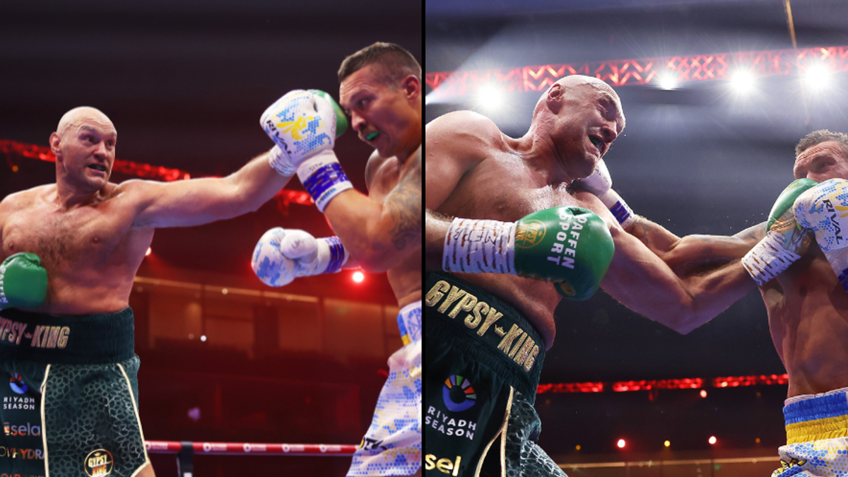 Oleksandr Usyk defeats Tyson Fury to become undisputed heavyweight champion  - Sport - LADbible