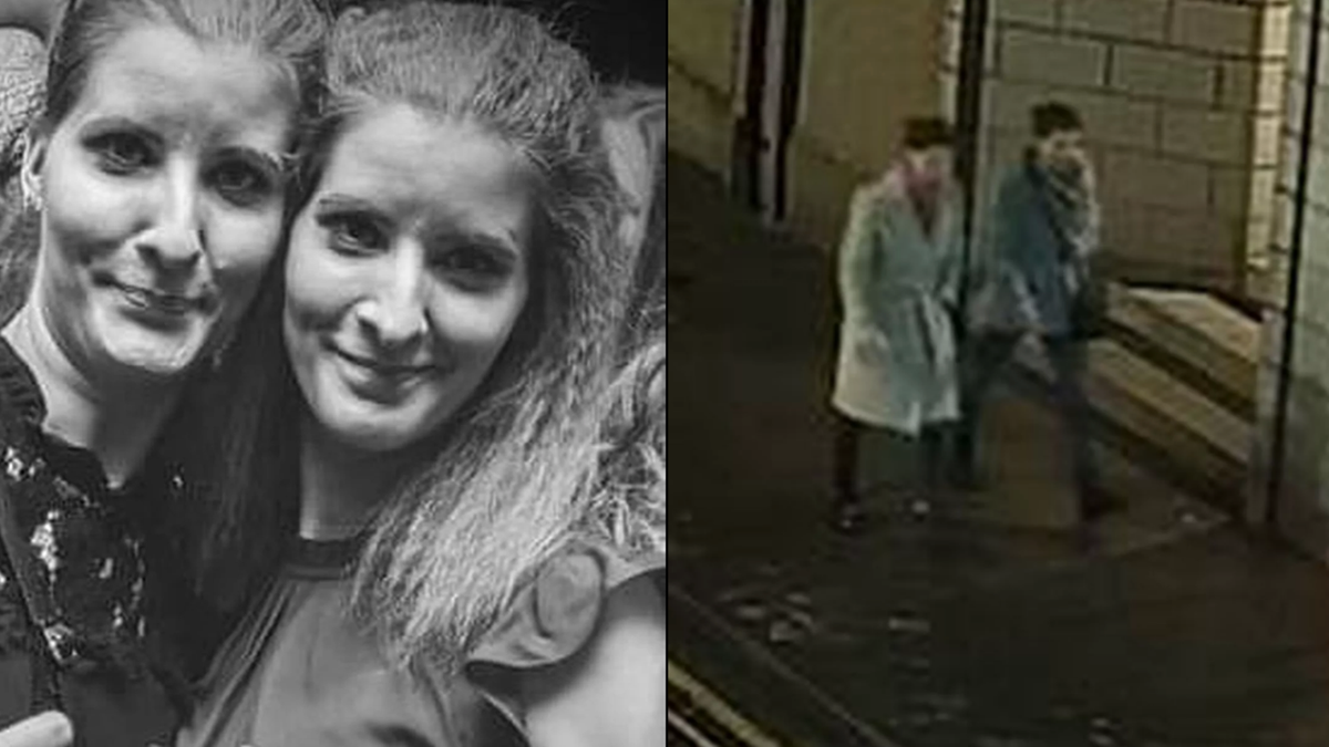 Search for twin sisters who vanished from city center after being spotted on CCTV at 2am