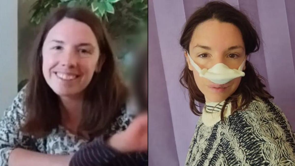 Woman who thought blocked nose was just ‘seasonal cold’ left stunned after finding out devastating cancer diagnosis