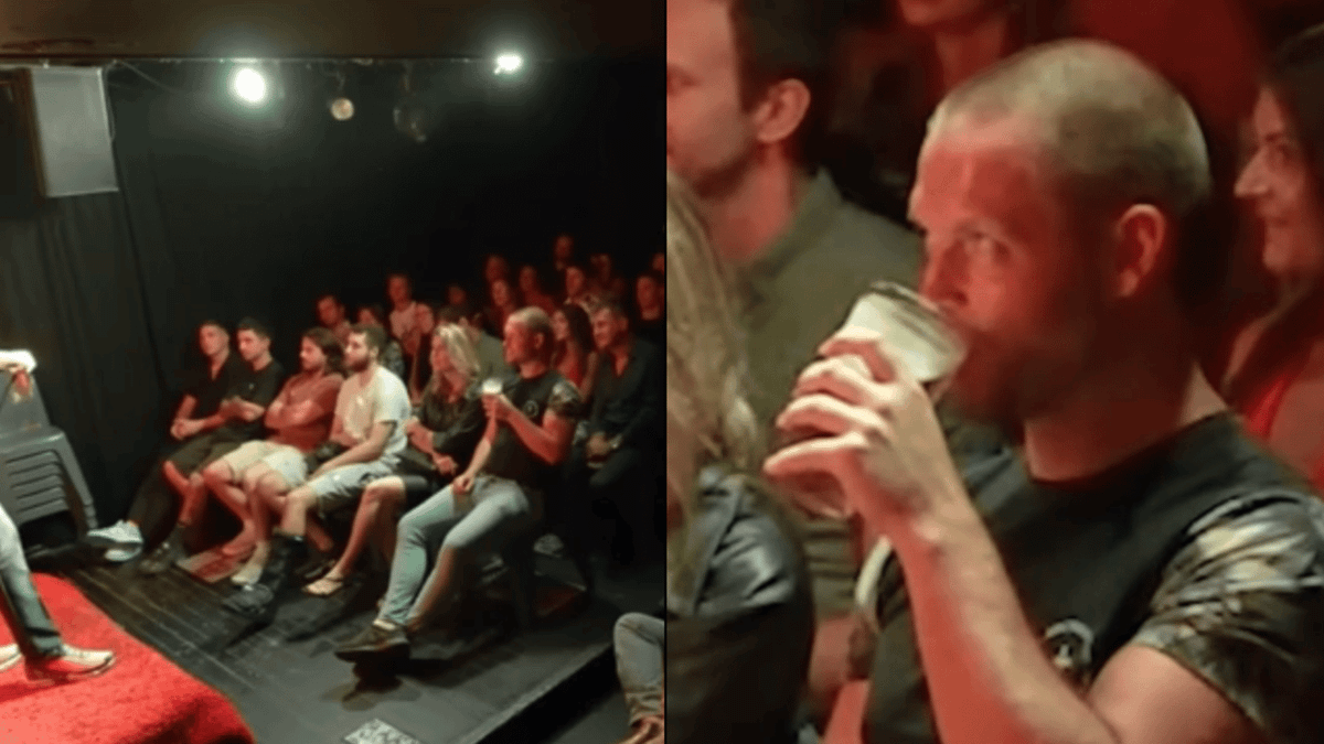 Comedian hits out at audience after doing an entire gig without getting ...