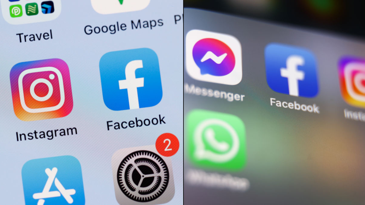 Facebook, WhatsApp and Instagram reported as down by tens of thousands