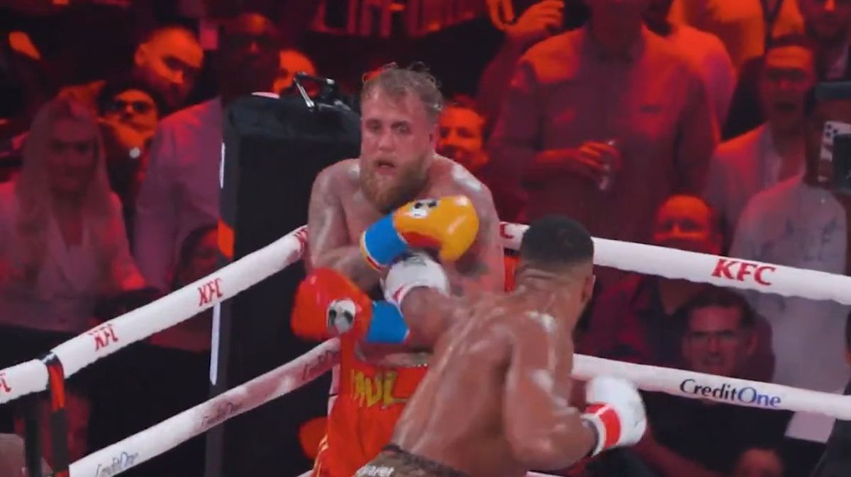 Jake Paul forced to blend 'world's most expensive hot dog' to eat due to broken jaw