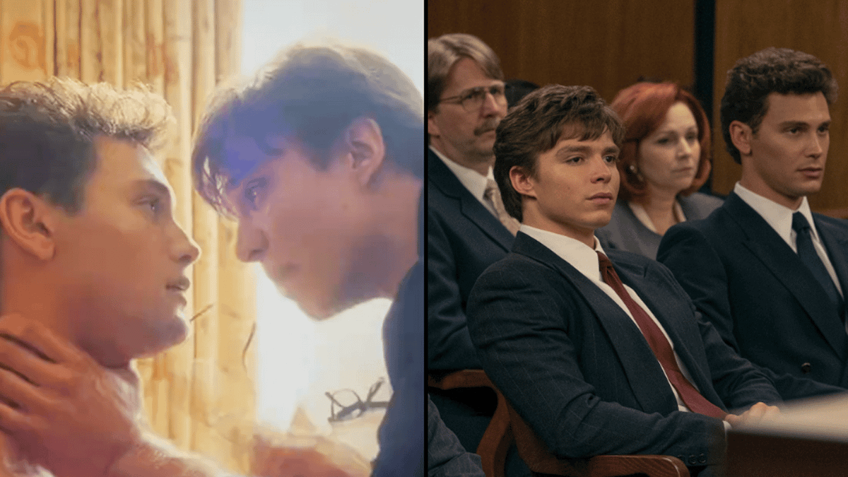 Netflix’s Monsters viewers call out ‘sick’ director for kissing scene in new Menendez brothers ...
