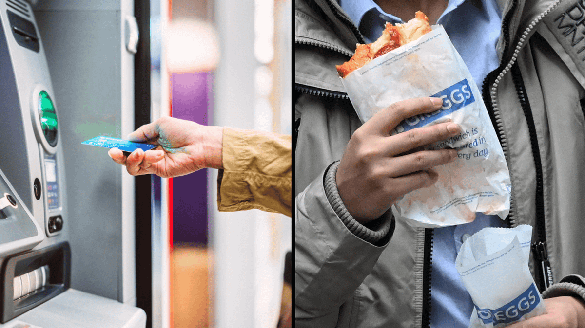 Big change to UK bank's paid accounts gives you free weekly Greggs, railcard and breakdown cover — Ladbible.com